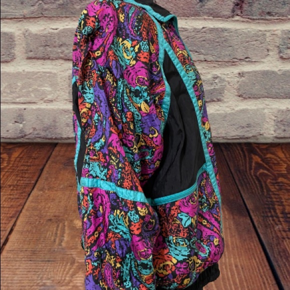 Vintage Women’s Westbound windbreaker jacket petite small 80s retro - Picture 4 of 5